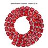 Glass Claw Chain Trim Imitation Diamond Women's Clothing Accessories DIY Sewing Decor CraftsBright Red