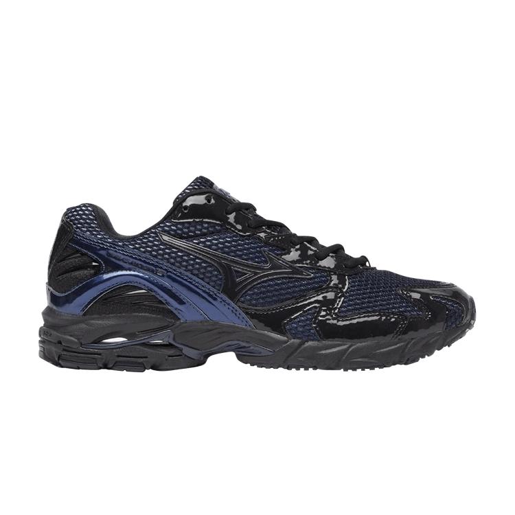 КОНЕЦ. x Кроссовки унисекс Mizuno Wave Rider 10 Black Beauty Estate Blue D1GD243401