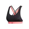 Medium Support Sports Bra For Fitness Training Women Underwear Black Vivid-Red DU3858