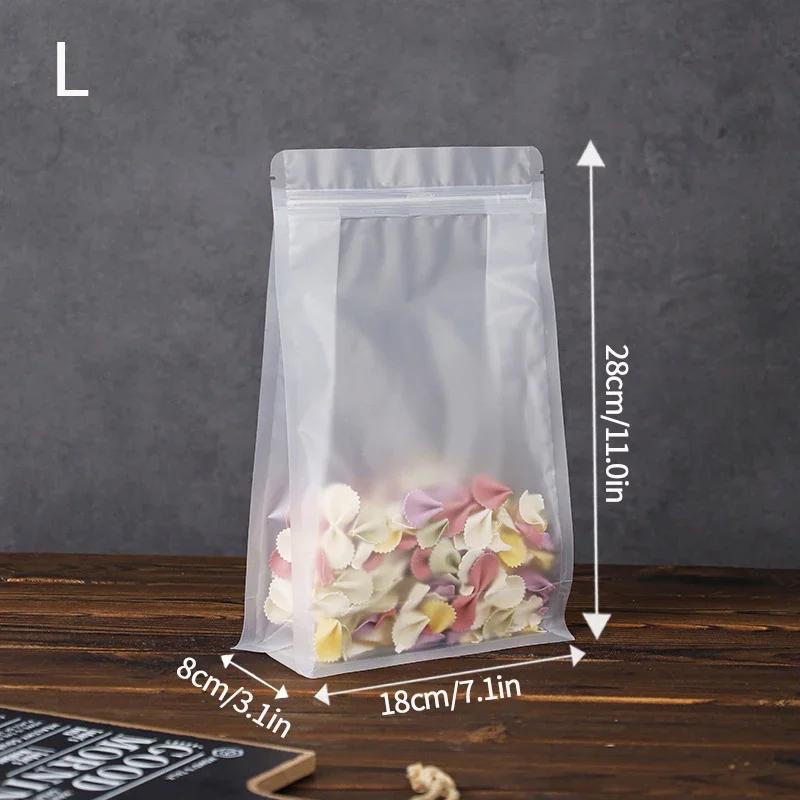 Ziplock Saran Wrap Plastic Bags Reusable PEVA Food Packaging Leakproof Fresh Shut Bags Stand Up Fresh Bag Kitchen Stoeage