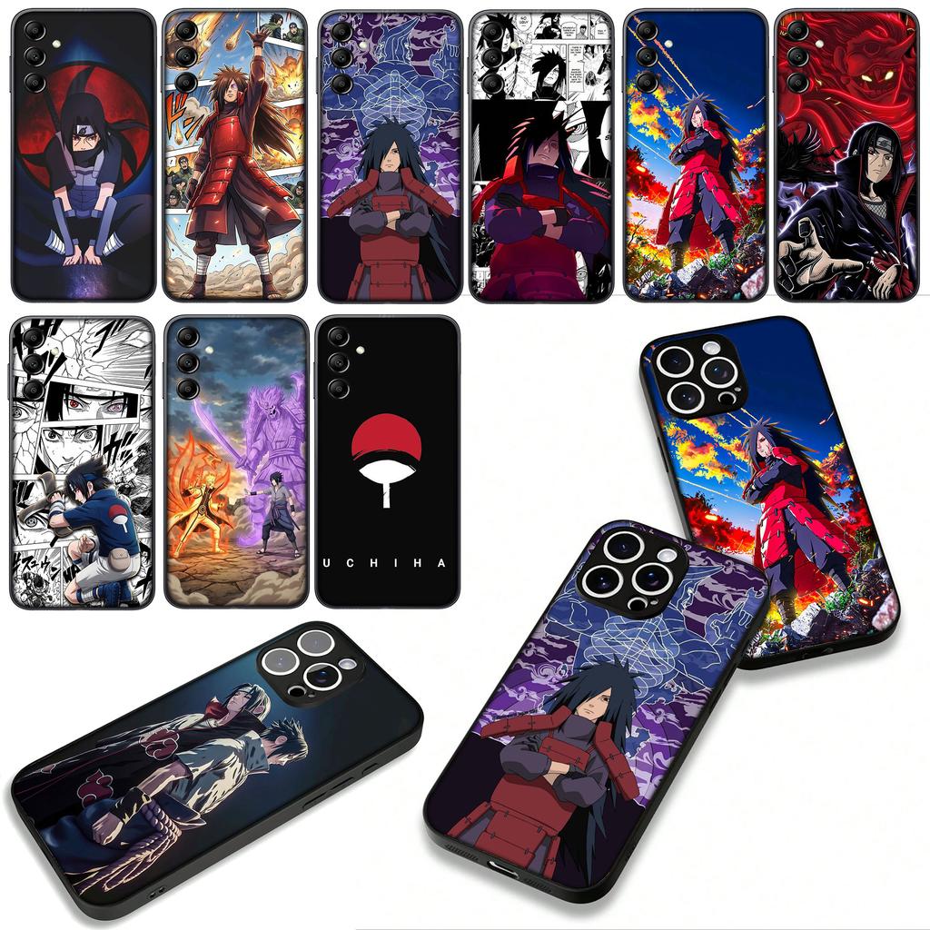 Itachi Narutos Sakura Uchiha Madaras Phone Cover for Apple iPhone 17 16 11 Pro XS Max XR 6 7 8 Plus 16E SE 2020 Air 5 SE2 Case