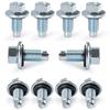 10PCS Replacement Engine Kit For Buick Allure LaCrosse For Cadillac ATS CTS For Chevy Oil Pan Drain Plug Bolt 11562588 88891787