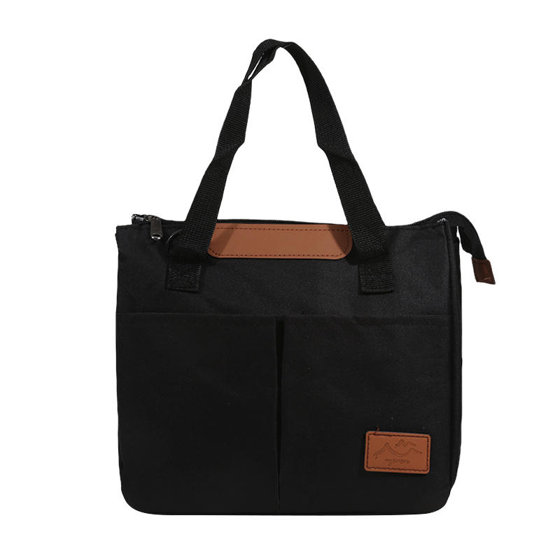 Portable Lunch Food Box Bag Oxford Material Waterproof Insulated Cooler Case Keeps Food Warm Or Cold Ideal for Outdoor Travel Daily Lunch Carrying