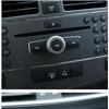 Car Console Volume ON Button Cover+CD Panel Multimedia Switch Buttons Fit For Mercedes Benz C E Class W204 W212 GLK X204