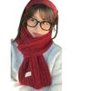 New Christmas Red Scarf Collection Autumn and Winter Warm Female Main Scarf
