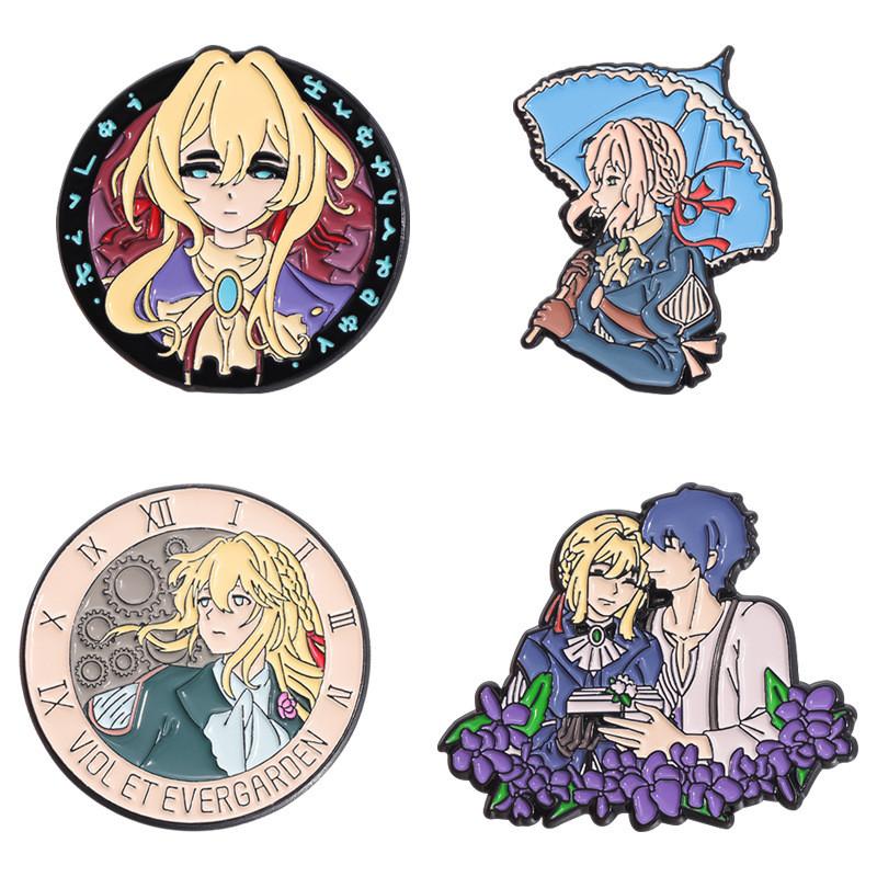 Уникальный аниме-значок персонажа Красиво оформленная брошь Идеально подходит для любителей моды Подарки И