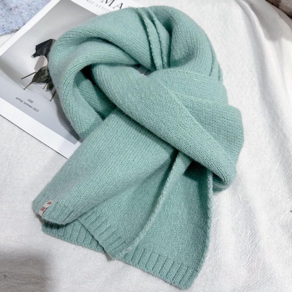 Knitted Neck Warmer Windproof Scarves Bib New Neck Wraps Gift