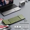 EWEADN B089T Беспроводная складная клавиатура с цифровой сенсорной панелью