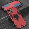 KEYSION Shockproof Armor Case for iPhone 15 Pro Max 15 Ultra Soft Silicone+PC Ring Stand Phone Cover for iPhone 14 13 12 11 Pro