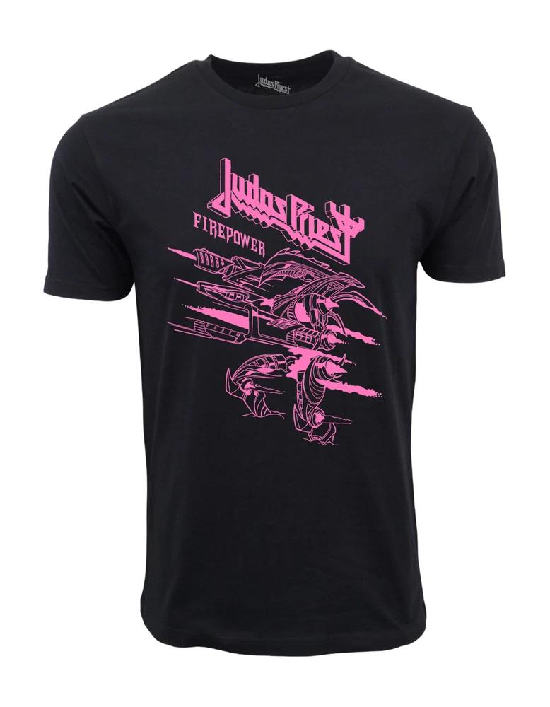 TheJudasPriest Tee Firepower Graphic T Shirt