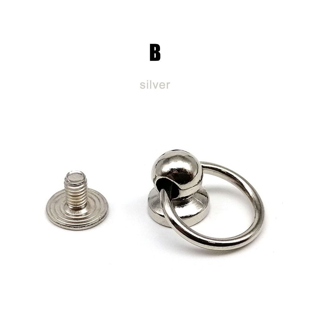 10 шт./упак. заклепки с винтовой заклепкой для кожаной сумки с винтовой заклепкой, чехол для телефона с кожаным ремешком