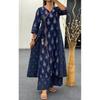 Women Indian Pakistani Kurta Pant Dupatta Suit Set Party Wear Top Tunic Kurti VF-1895a