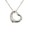 [Used] TIFFANY/Tiffany 925 Open Heart Pendant/Necklace/g474-88