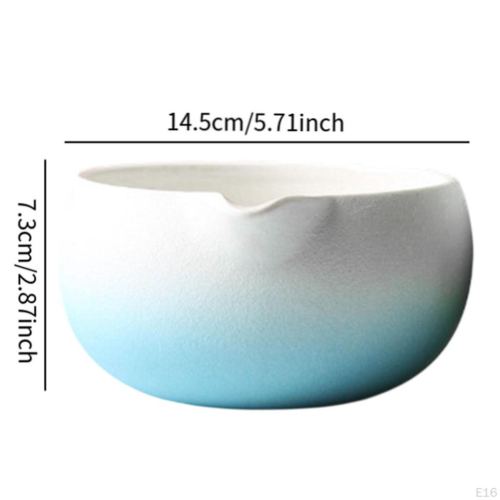 Керамическая чаша для матча с носиком для смешивания чая для домашнего офиса