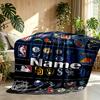 Custom Name Personalized NFL Print Blanket, Home Decor, Bedroom, Sofa, Camping, Couch, Gifts for Birthday Christmas