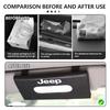 For Jeep Snap-fit Car Sun Visor Tissue Box Storage Accessories Cherokee Wrangler JK Gladiator Compass Renegade Patriot AKN1