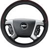 Кожаный чехол на руль автомобиля для Captiva Silverado GMC Sierra 2007-2014 Daewoo Автомобильный интерьер