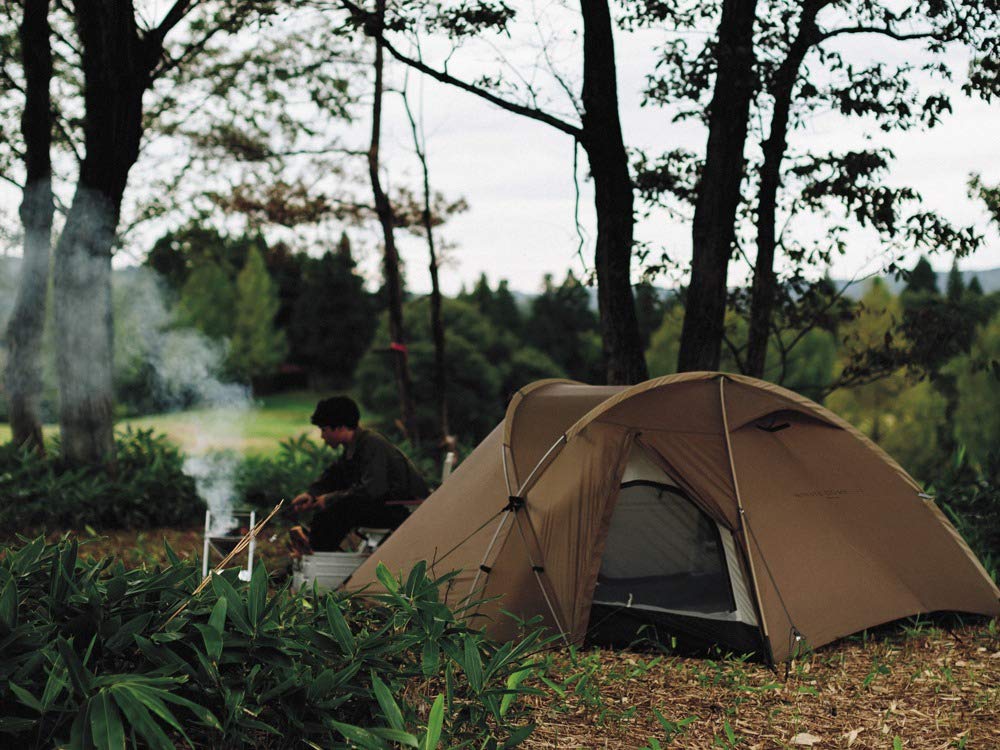 Snow Peak Палатка Minute Dome 1 вмещает 2 человек Серая палатка Solo Duo Outdoor Camping Pro.air SSD-712