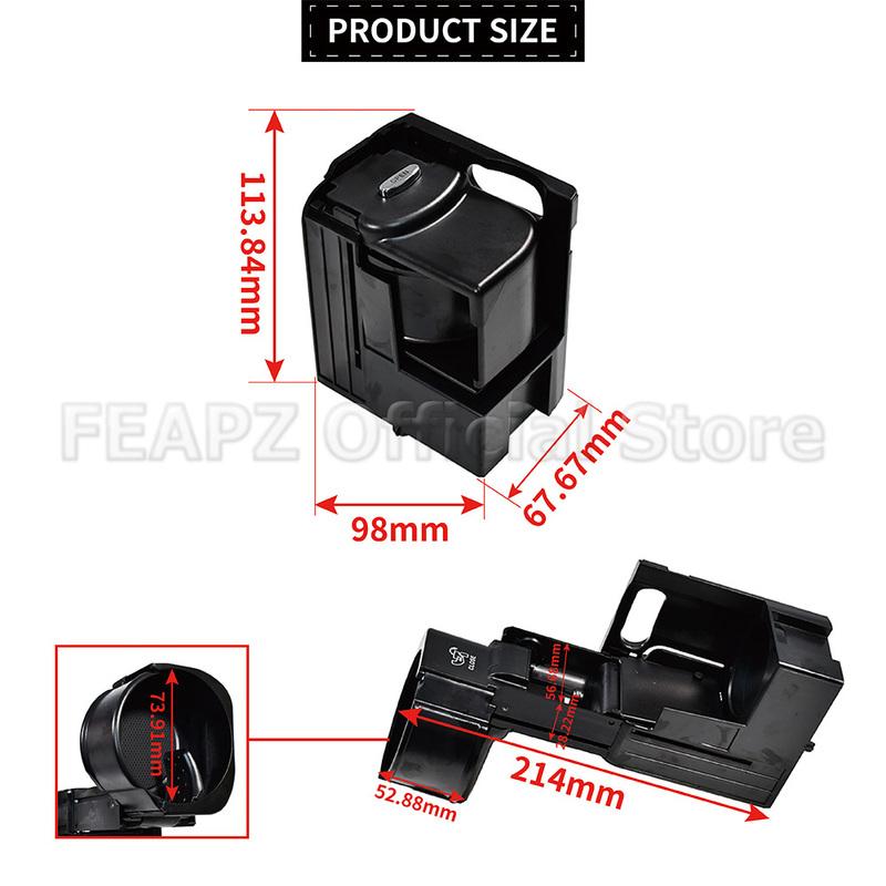 For Mercedes BENZ E CLS Class W211 W219 E320 E350 E500 CLS350 CLS500 High Quality Car Center Console Drink Cup Holder 2116800014