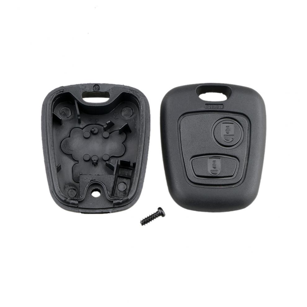 2 Buttons Car Remote Key Shell with 307/206 Blade Fit for Citroen C1 / C2 / C3 / C4 /XSARA Picasso/Peugeot 307 / 107 / 207 / 407