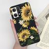 Чехол для Oppo Reno7 F21 Pro 4G Модный Ударопрочный Подсолнух Астронавт Девушка Рисунок Ультратонкий Для Oppo F21 Pro Reno 7 Funda Чехол