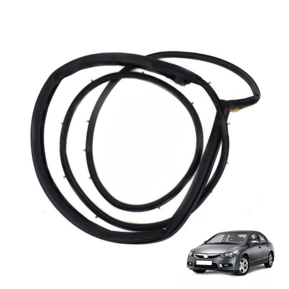 Уплотнительная накладка уплотнитель погоды передней левой двери для Honda Civic 2006-11
