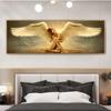 Girl with Wings Nordic Posters and Prints Canvas Painting Wall Art Pictures Living Room Modern Home Decor Angel Cuadros No Frame