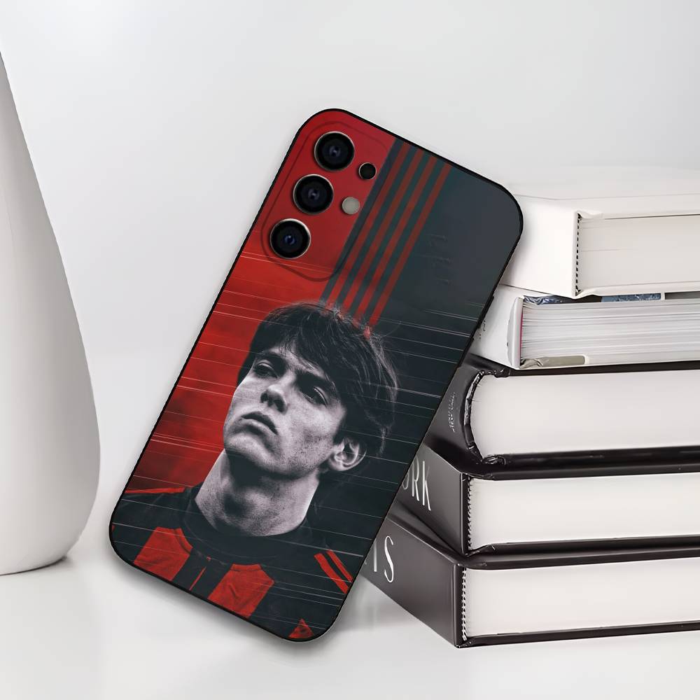 Футбольный Чехол для Телефона R-Ricardos K-Kakas Для Samsung S25,S24,S21,S22,S23,S30,Ultra,S20,Plus, Мягкий Силикон Черный Чехол
