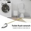 Ключ для смыва унитаза Простая установка Регулируемые отверстия Ручка для унитаза Оптимальный сменный элемент для бачка унитаза