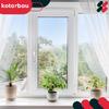 Kotarbau® Window Handle For Balcony Doors And Windows White Spindle 35 Mm Set Of 10