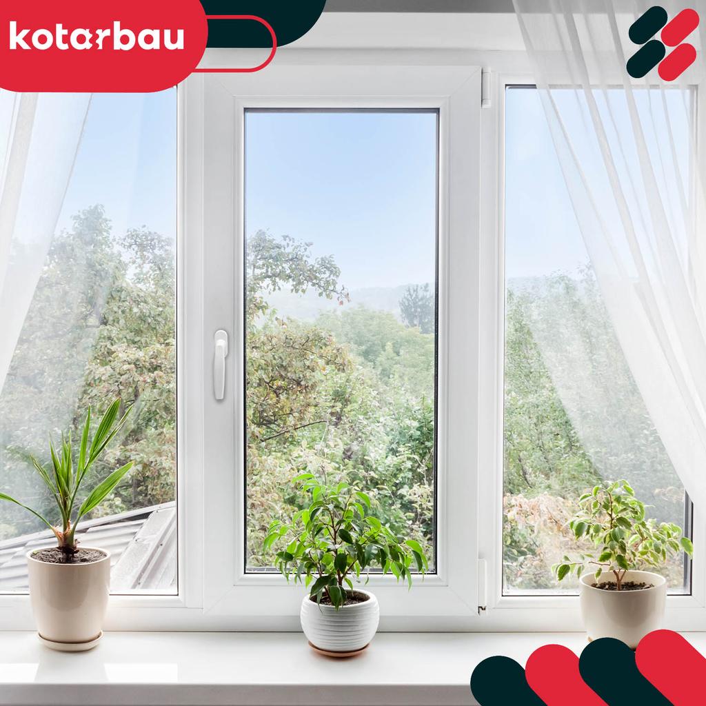 Kotarbau® Window Handle For Balcony Doors And Windows White Spindle 35 Mm Set Of 10
