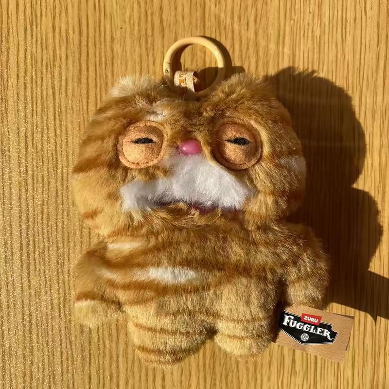 Alley Cats Funny Ugly Monster Cute 15cm Plush Keychain Collectible Toys Backpack Pendant Decoration