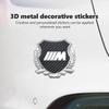 OOYR4 Значок-наклейка на автомобиль Форма колоса Декор на окно автомобиля Для BMW Performance M E87 E30 E46 E28 F35 G20 E93 F20 X3 X