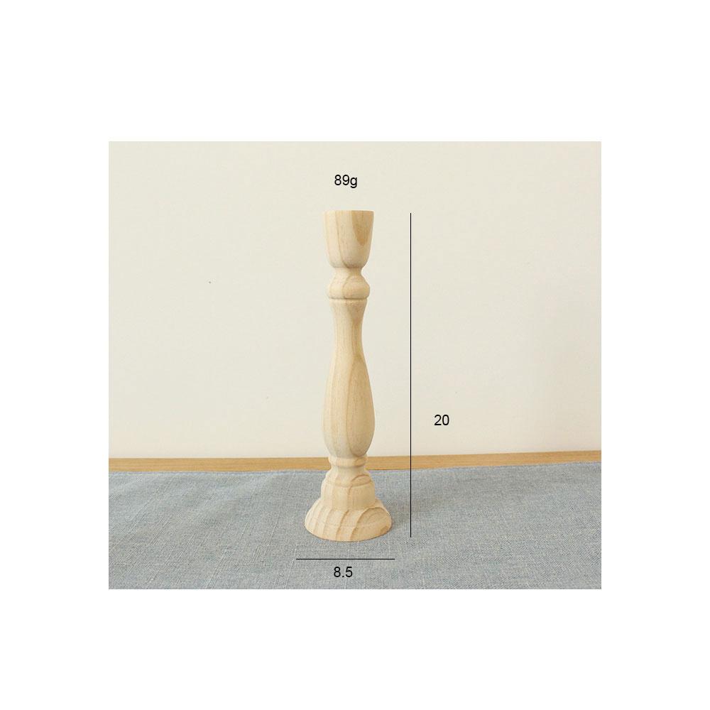 Подсвечники из массива дерева основного цвета для центральной композиции канделябра, винтажные, для гостиной, столовой, держатель для стола, подставка для благовоний