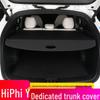Compatible with 23 HiPhi Y Models: Custom Trunk Partition & Cargo Cover for Interior Enhancement.