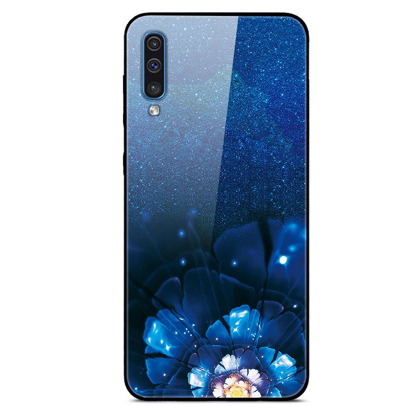 6,4" Чехол для Samsung Galaxy A30s A51 A50 Чехол со стеклянной задней крышкой для Samsung A30s A50 A70 A51 Чехол-бампер A 30s A 51