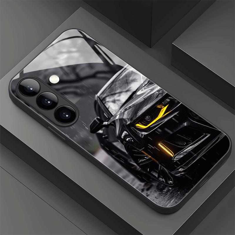 Крутые автомобильные огни модные чехлы для телефона чехол для телефона мобильные телефоны стекло для Samsung Galaxy S26 S25 S24 S23 S22 FE Ultra Plus