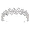 Echsio Crystal Hairbands Newest Bridal Fancy Wedding Clear Tiara for Women Jewelry Gift Party Romantic CZ Stone BC6070