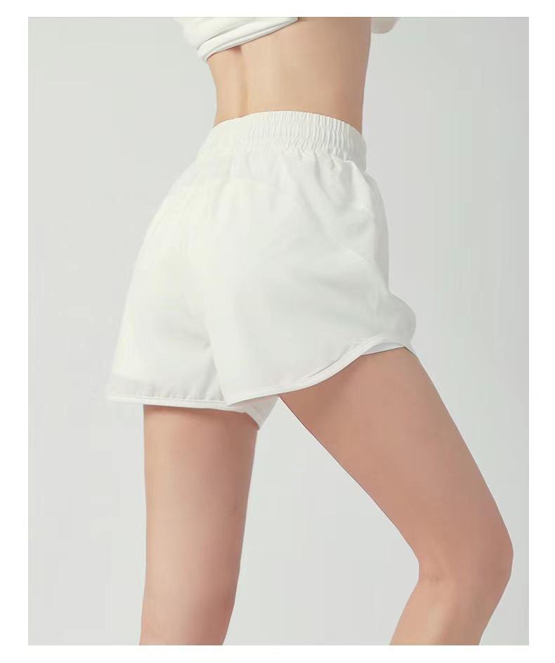 Women's Quick-Dry High-Waisted Fitness Yoga Shorts for Autumn