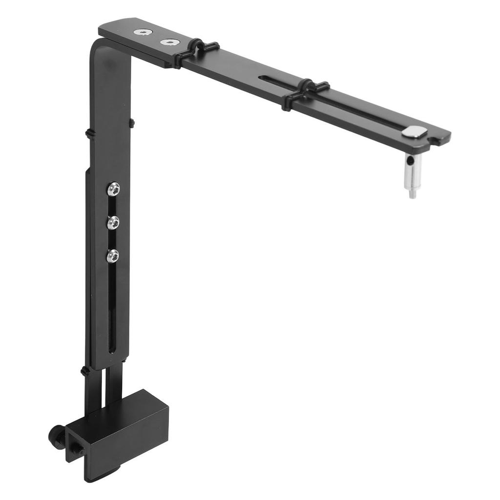 Подставка для светильника аквариума Алюминиевый сплав Регулируемая высота Высокая стабильность Подставка для лампы рептилии для аквариумов Черный