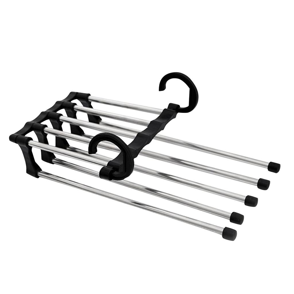 5 в 1 вешалка для гардероба, многофункциональные вешалки для одежды, брюки, держатель из нержавеющей стали, вешалка