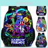 Прочный и дышащий рюкзак Roblox Rainbow Friends для детей
