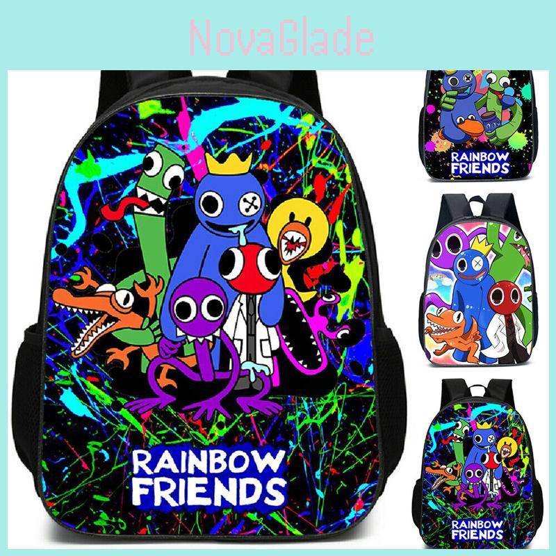 Прочный и дышащий рюкзак Roblox Rainbow Friends для детей