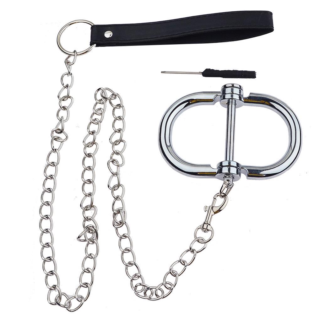 Openable Stainless Steel Handcuffs: Detachable Kinky Restraint Toy for Couples