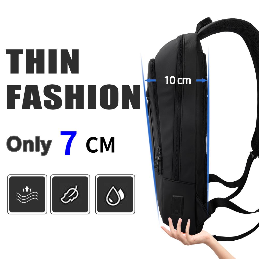 Мужской многофункциональный дорожный рюкзак, водонепроницаемая деловая сумка для ноутбука 14 дюймов, сумка большой вместимости для школьного мужского дорожного пакета