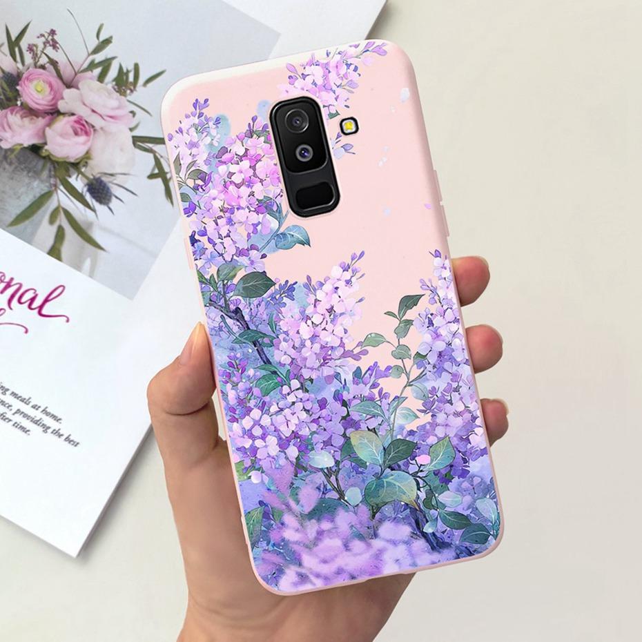 Модный чехол для Samsung Galaxy A6 Plus 2018 Мягкая силиконовая ТПУ задняя крышка для Samsung A6 2018 A 6 A6+ A6plus Чехлы для телефона