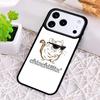 Милый Мультяшный Чехол для Телефона с Шиншиллой для iPhone 17 Air 16 15 11 12 14 13 Pro Max Ударопрочный Чехол