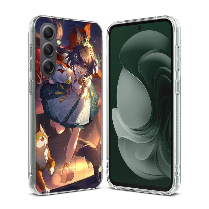 Чехол для телефона Star Rail Yunli для Samsung A16 A26 A36 A56 A17 A37 A57 A07 A06 A02S A03 A04S A05S Galaxy Note 20 10 A50S A71 A51 A31