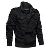 Men's Casual Tooling Jackets Multi-pocket Cotton Plus Size Military Jacket