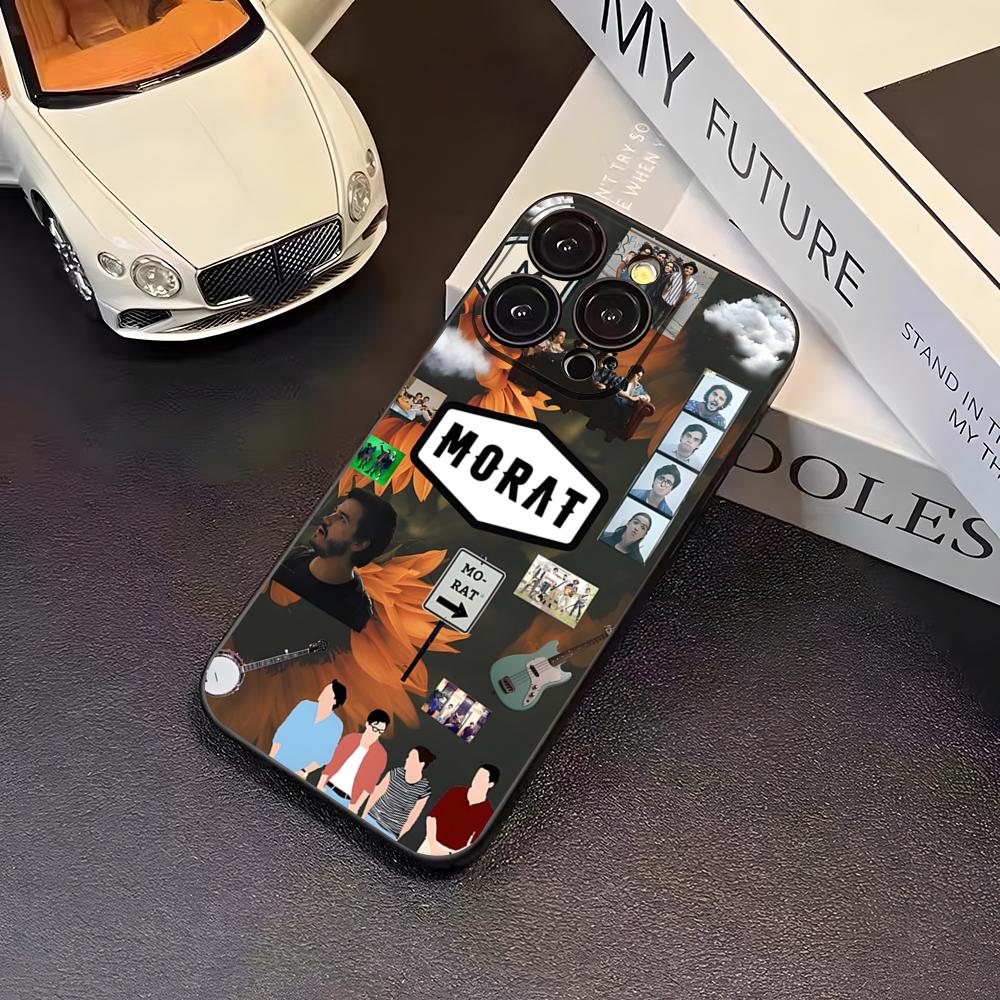 Band Morat Balas Perdidas Phone Case For 16 Pro Max Iphone 17 Pro Max 14 15 Plus 12 13 11 Pro Xr X Xs SE Back Cover
